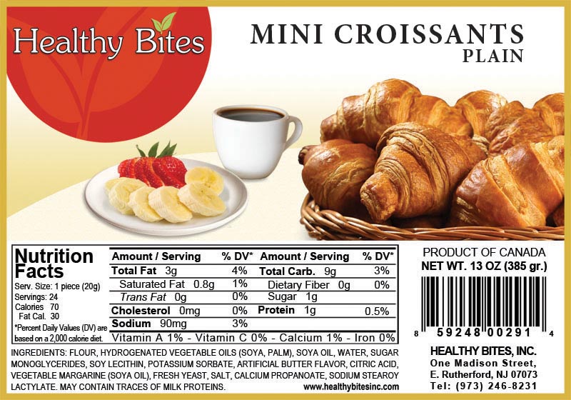 Plain Croissants, Products